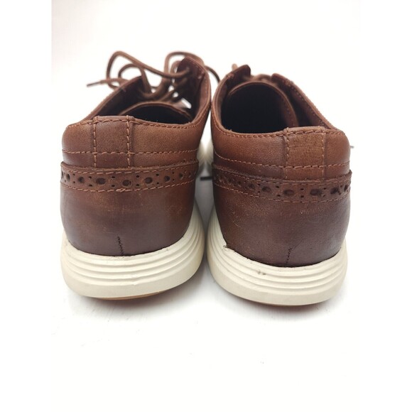 Cole Haan Grand OS Brown Wingtip Leather Dress Shoes C29414 Mens Size 7.5 M US - Picture 10 of 11